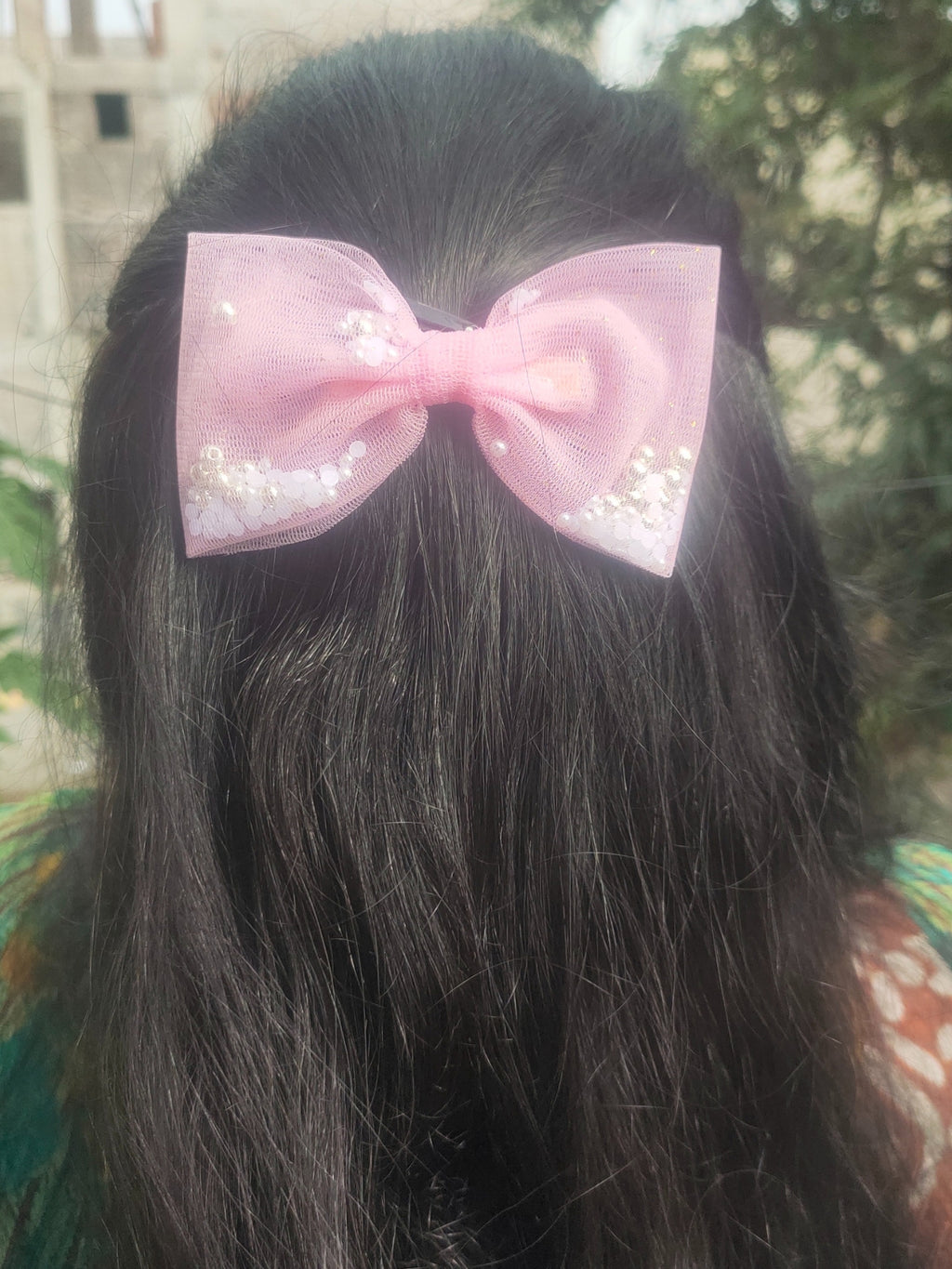 Pearl Bow Clip